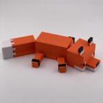 اسباب بازی فیگور روباه از بازی Minecraft در دلوکید